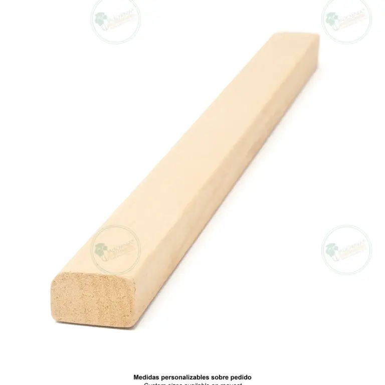Decorative Paulownia Profile with Rounded Edges