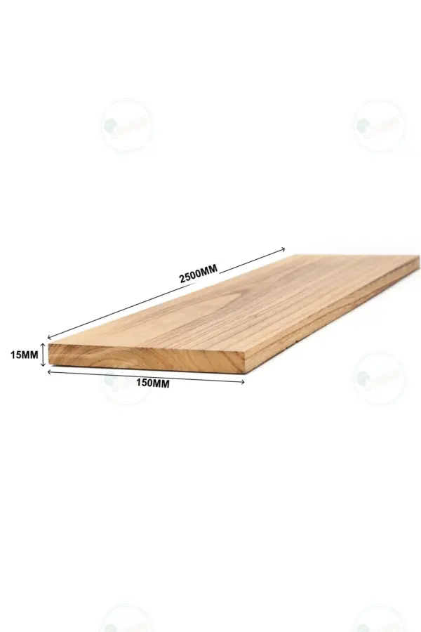 Charred Paulownia Plank 2500x150x15 mm