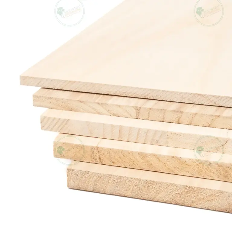 Edge-Glued Paulownia Board 2400x1220x20 mm