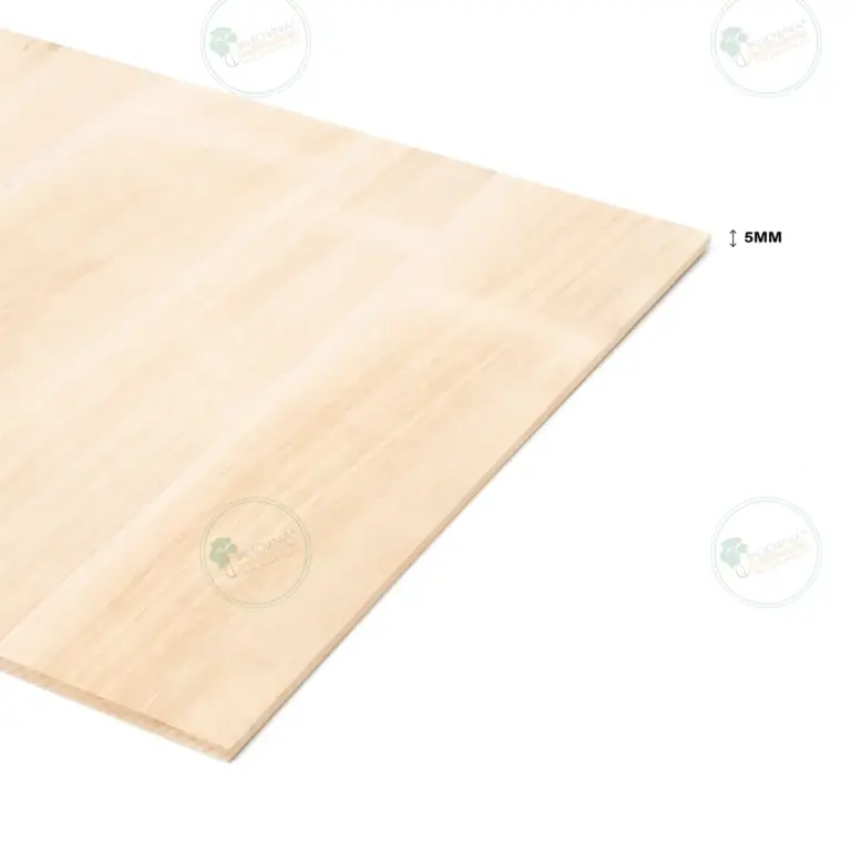 Edge-Glued Paulownia Board 3000x600x5 mm