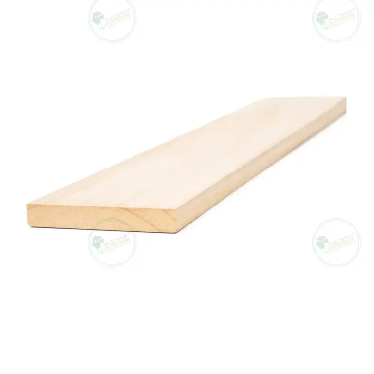 Planed Paulownia Plank 2500x100x15 mm
