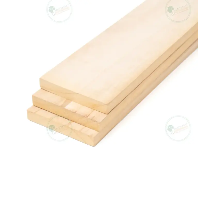 Planed Paulownia Plank 2500x100x15 mm