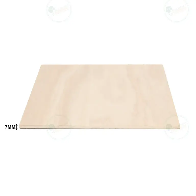 Tablero contrachapado de Paulownia 2400x1220x7 mm