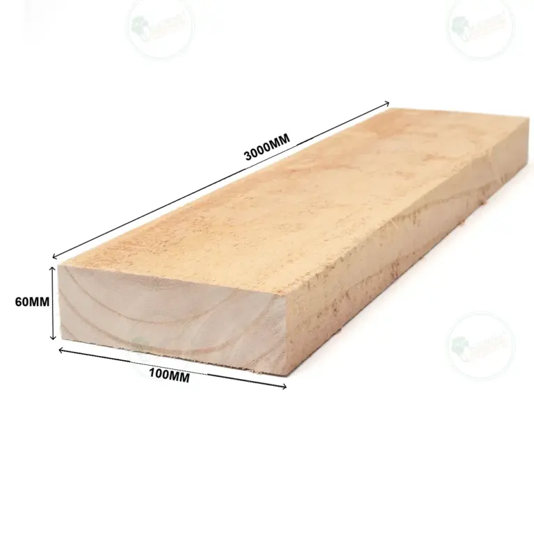Rough Paulownia Board 3000x100x60 mm grade A