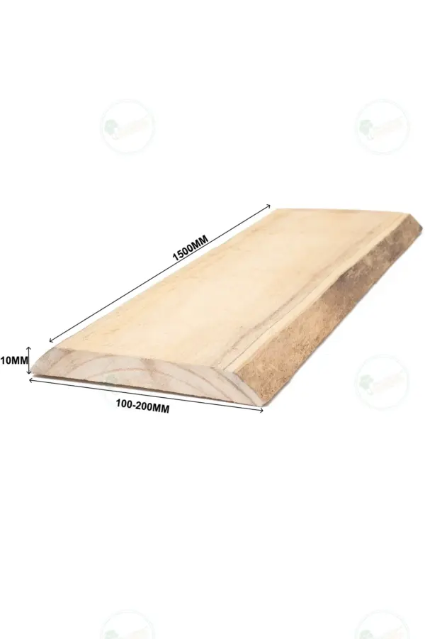 Unedged Paulownia Board 1500x100-200x10 mm grade A