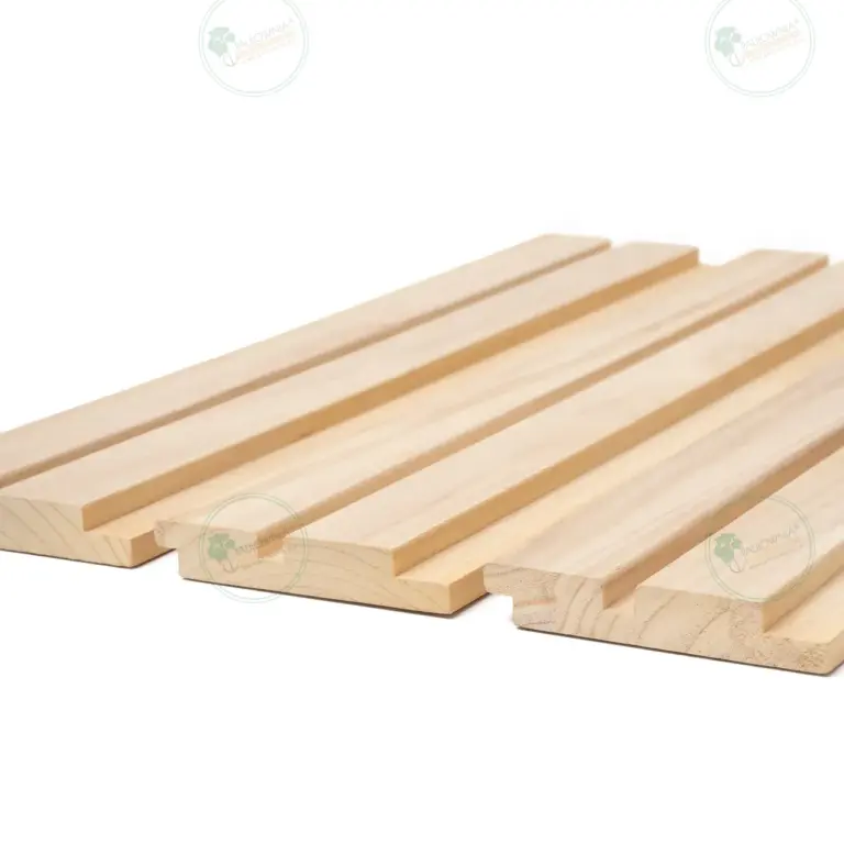 Paulownia Slatted Cladding