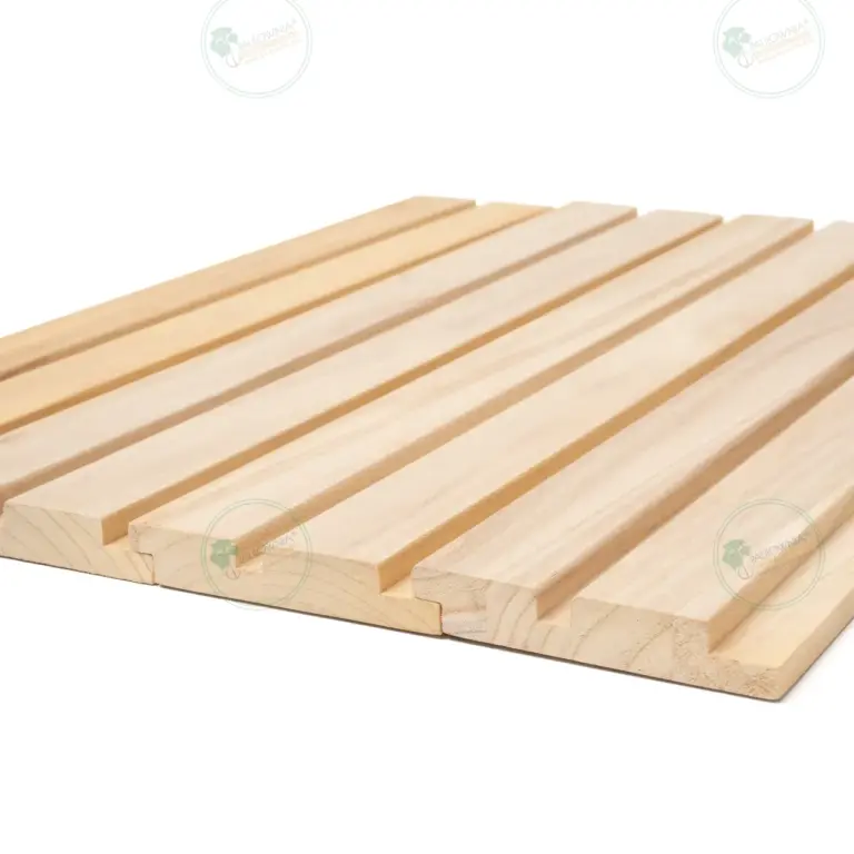 Paulownia Slatted Cladding