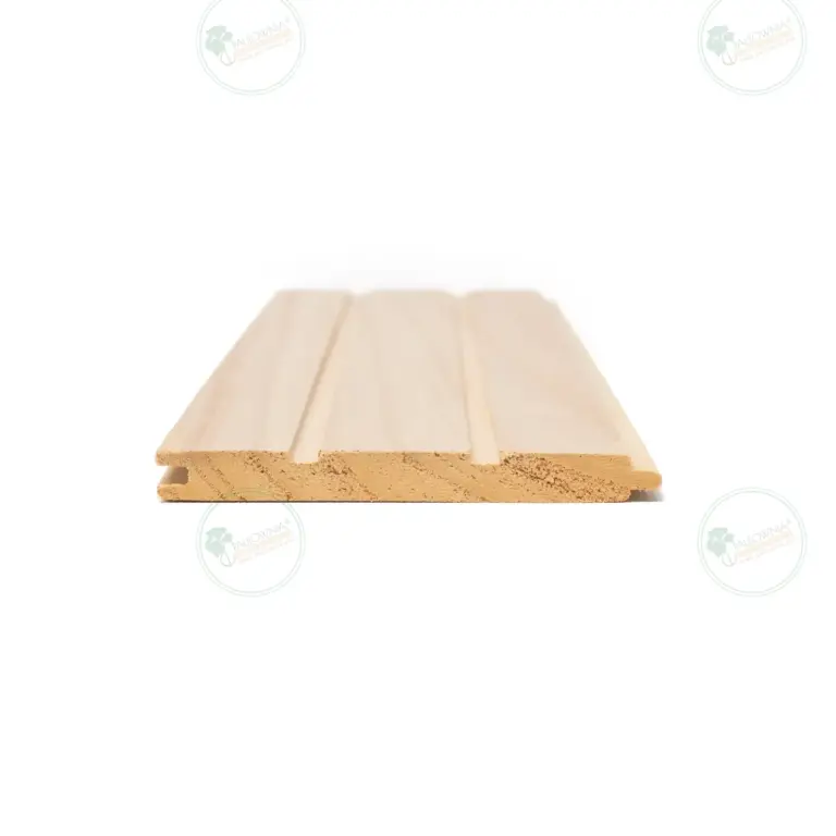 Tongue-and-Groove Paulownia Cladding Board 2200x125x15 mm
