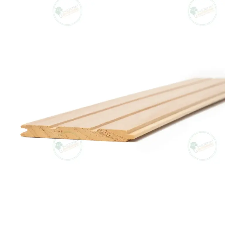 Tongue-and-Groove Paulownia Cladding Board 2200x125x10 mm