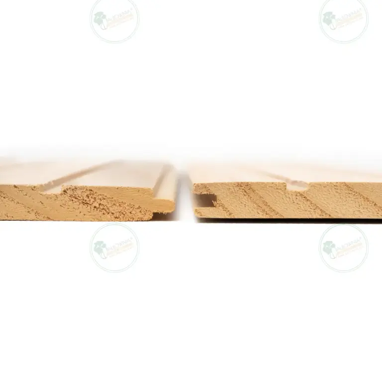 Tongue-and-Groove Paulownia Cladding Board 2200x125x10 mm