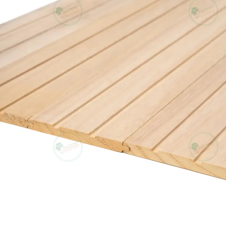 Tongue-and-Groove Paulownia Cladding Board 2200x125x10 mm