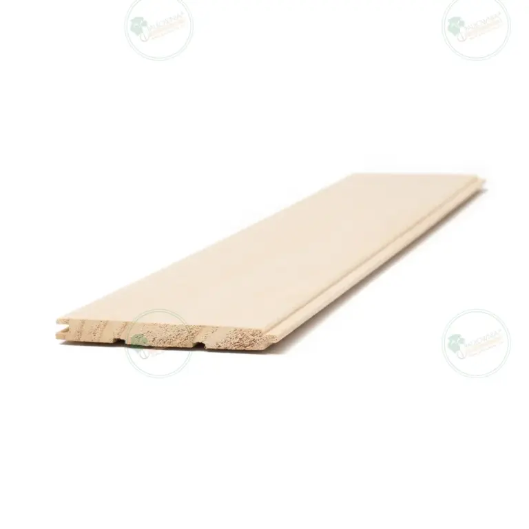 Tongue-and-Groove Paulownia Cladding Board 2200x125x10 mm