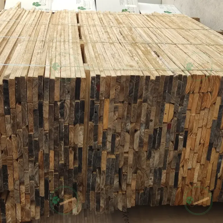 Доска из павловнии переменной ширины 3000x100-180x40 мм сорт AB