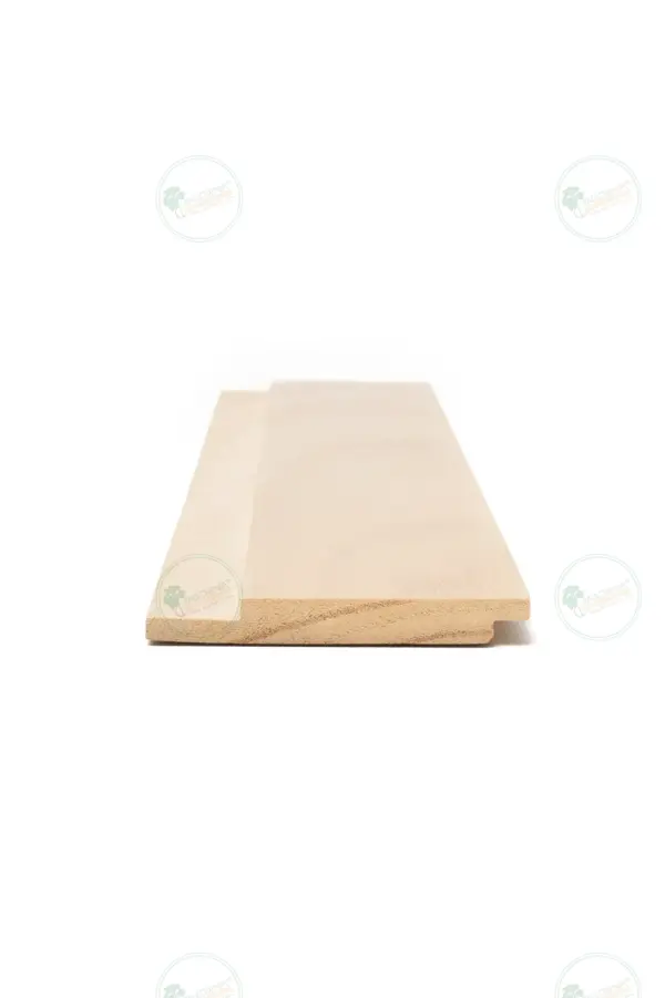 Revestimiento liso de Paulownia con solape 2200x125x10 mm